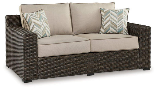 Coastline Bay Outdoor Loveseat with Cushion image