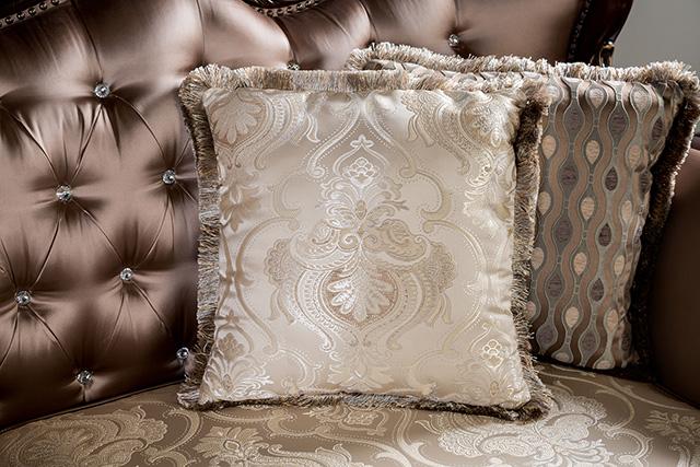 Albacete Loveseat Campage & Walnut