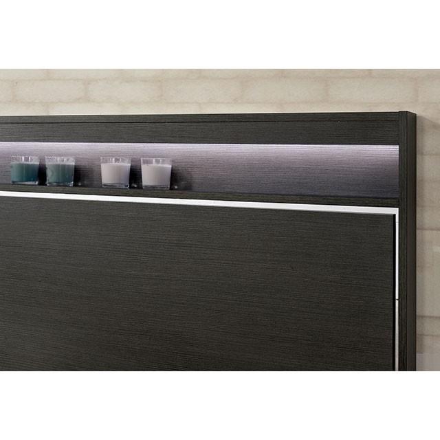 Camryn Warm Gray E.King & Queen Bed