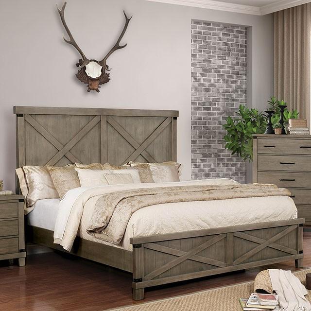Bianca Bed Brown & Gray