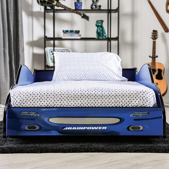 Dustruck Twin Bed Blue