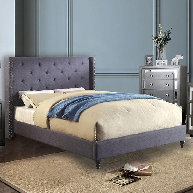 Anabelle Bed Blue & Gray