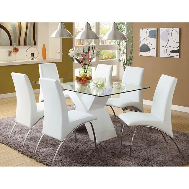 Wailoa 7 Pc Dining Table Set