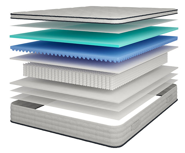 Salvia 12" Cal.King Hybrid Pocket Coil Mattress