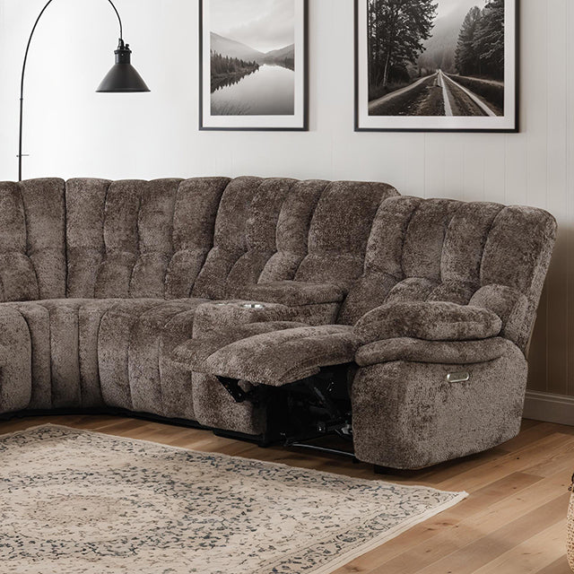 Hieronymus Power Sectional Brown